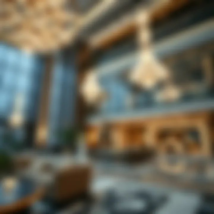 Luxurious lobby interior of Al Amir Building