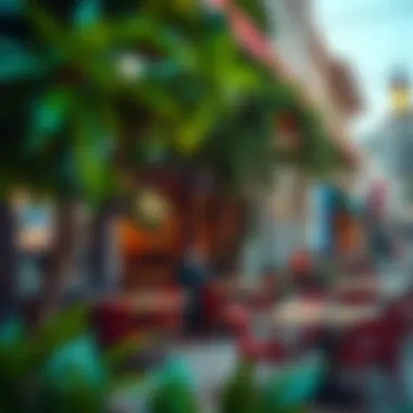 Café Culture in Al Amour Rigga An inviting café setting reflecting the area's vibrant lifestyle
