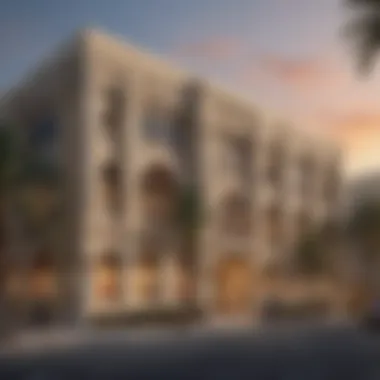 Architectural Beauty of Al Ansar Gallery Exterior view of Al Ansar Gallery showcasing its architectural beauty