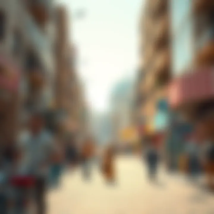 Community engagement around Al Attar Building