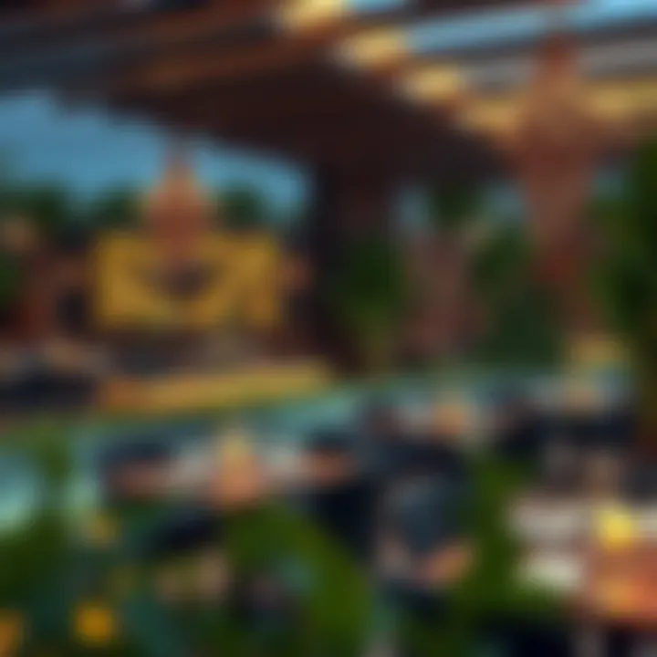 Gourmet Dining Experience in Al Barari Boutique restaurant showcasing gourmet dishes in Al Barari