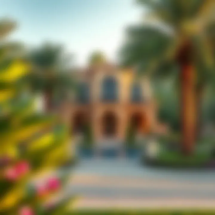 Luxurious Villa in Al Barari Luxurious villa surrounded by lush greenery in Al Barari