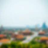 Panoramic Skyline of Al Dana A panoramic view of Al Dana showcasing its stunning skyline and cultural architecture.