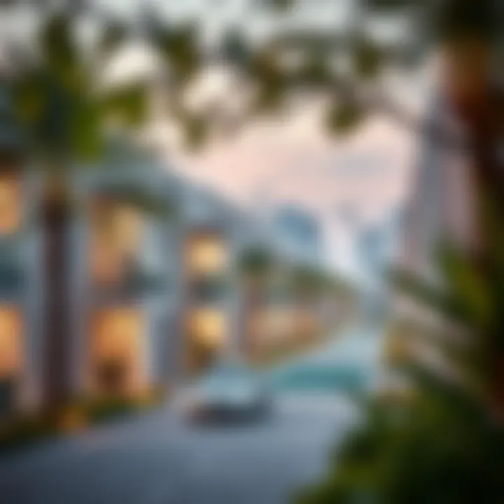 Modern Living in Al Dana A serene residential area in Al Dana illustrating the modern living environment.