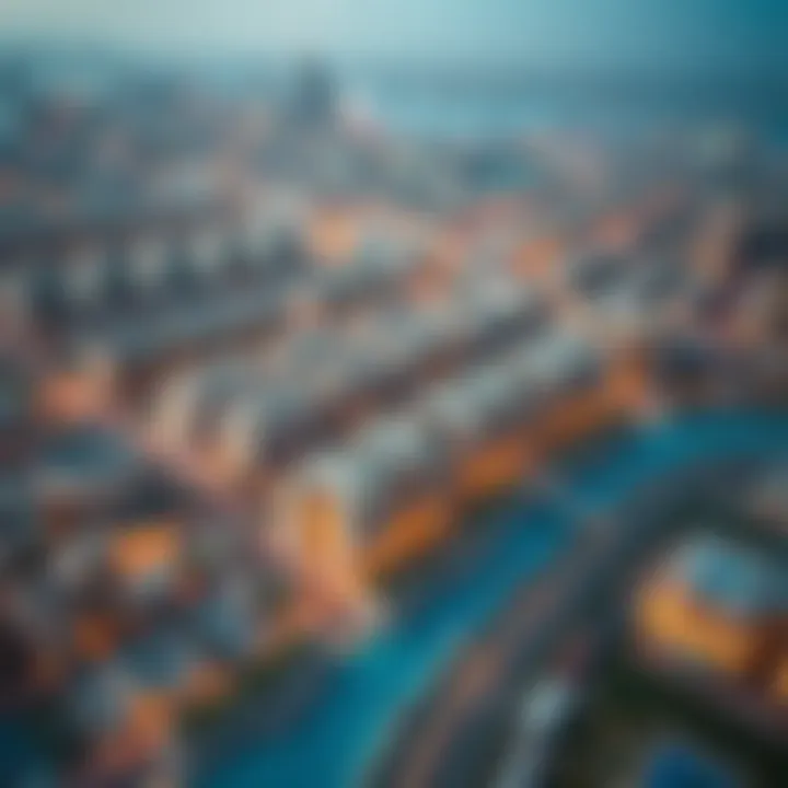 Aerial view of Al Gurg Real Estate developments in Dubai