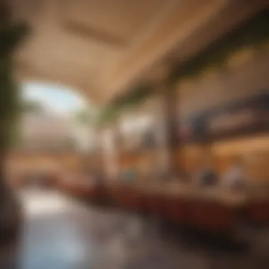 Culinary Delights at Al Hudaiba Mall Dining area in Al Hudaiba Mall featuring a variety of cuisines
