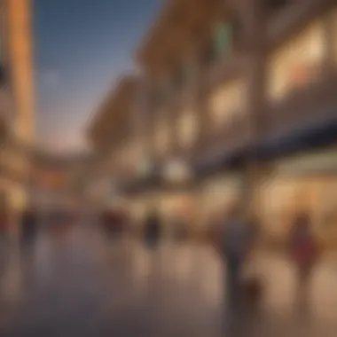 Diverse Retail Outlets at Al Hudaiba Mall Vibrant shopping scene inside Al Hudaiba Mall with diverse retail outlets