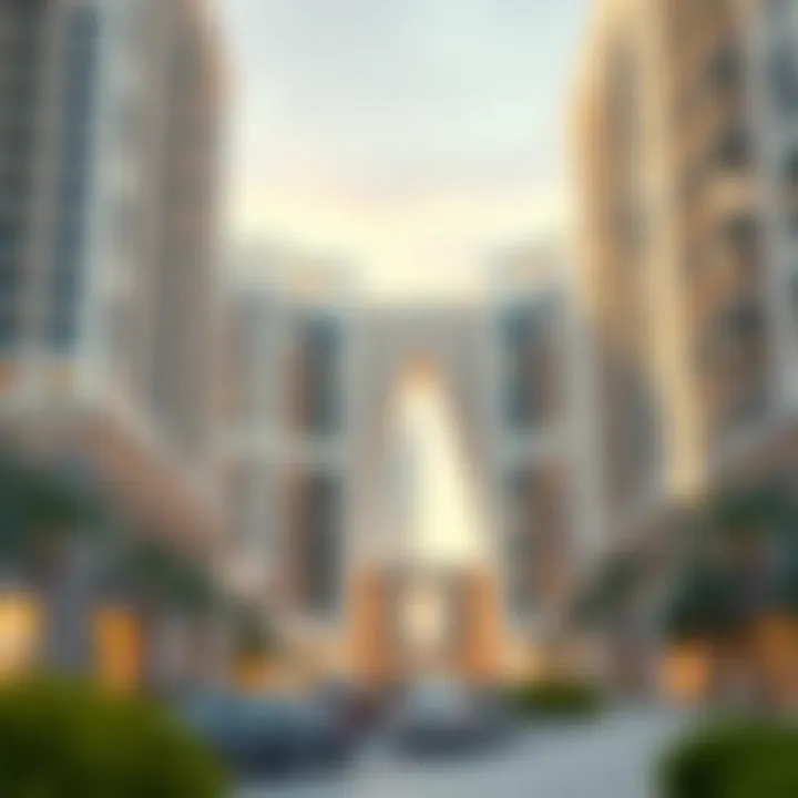 Architectural Marvel of Al Khail Gate 2 Modern architectural design of Al Khail Gate 2