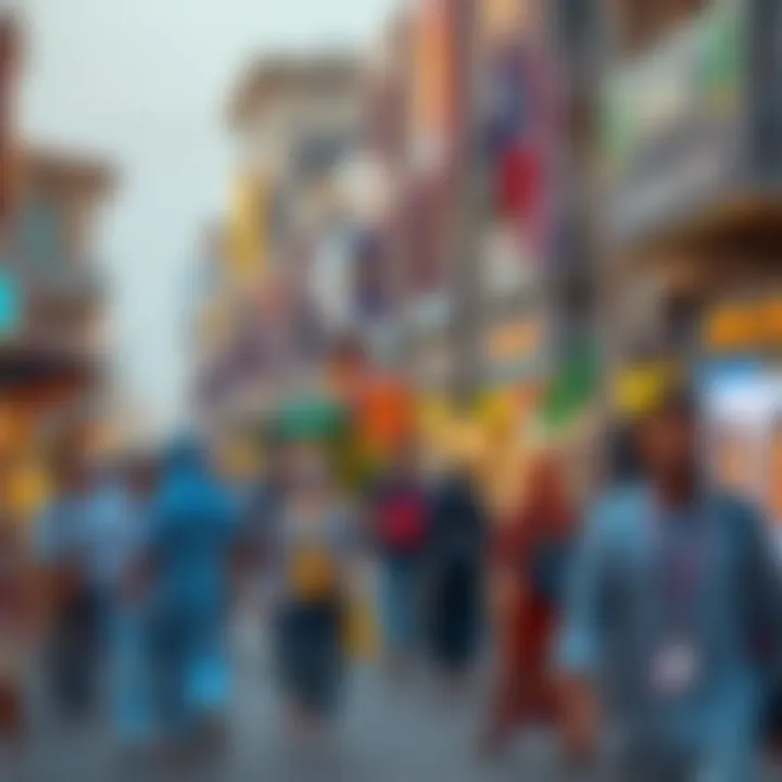 Community Engagement at Al Khawaneej Street Vibrant community activities at Al Khawaneej Street