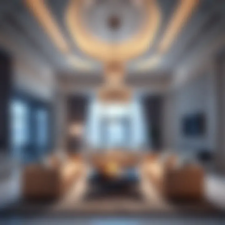 Elegant interior design showcasing Al Manal Elite lifestyle