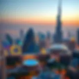 Stunning skyline view of Al Manal View with modern architecture