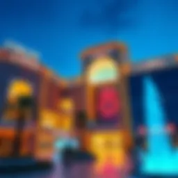 Stunning exterior view showcasing the architectural elegance of Al Mizhar Mall