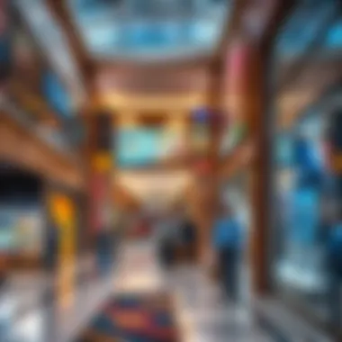 Diverse retail offerings capturing the essence of shopping at Al Mizhar Mall