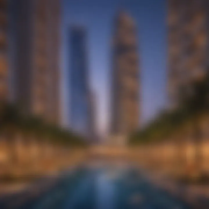 Luxurious amenities offered at Al Warsan Tower