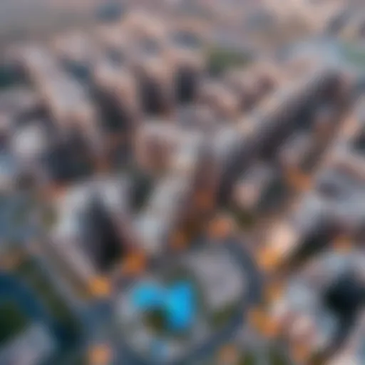 Aerial view of Al Wasl Properties in Qusais
