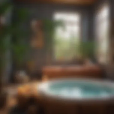Indulge in luxurious spa treatments at Amber Salon Relaxing spa treatment area