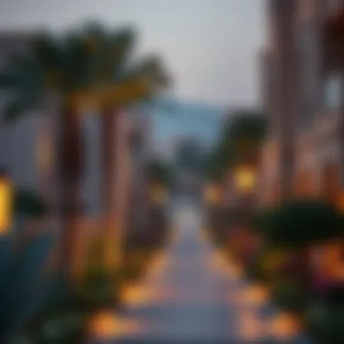 A peaceful residential area in Arabian Ranches highlighting tranquil living