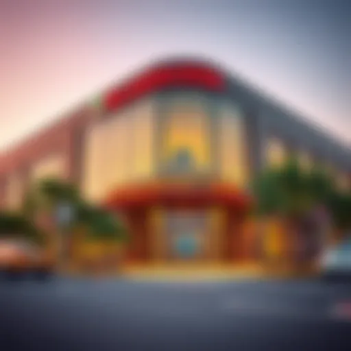 Modern Architecture of Belhasa Driving Center Exterior view of Belhasa Driving Center showcasing its modern architecture