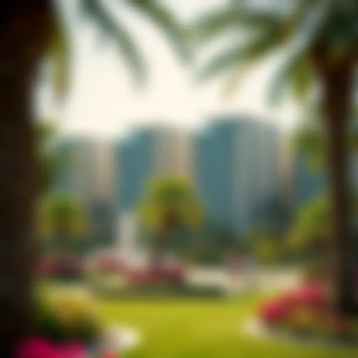 Green Spaces and Community Parks Lush green spaces and outdoor areas