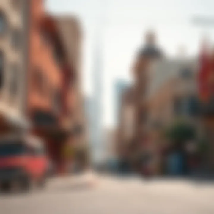 Cultural landmarks symbolizing the rich traditions of Bur Dubai.