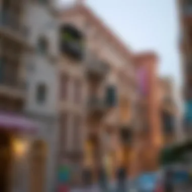 Historical architecture reflecting the heritage of Bur Dubai.