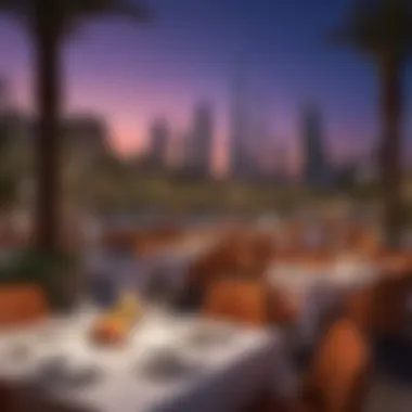 Gourmet Dining at Damac Maison Gourmet dining experience at Damac Maison