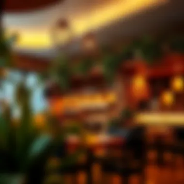 Culinary Delights in Damac Hills 2 A cozy dining space in the community center offering a variety of cuisines