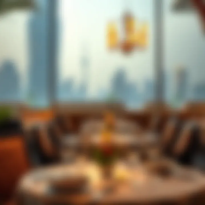 An Elegant Dining Experience Elegant dining setup in a local restaurant