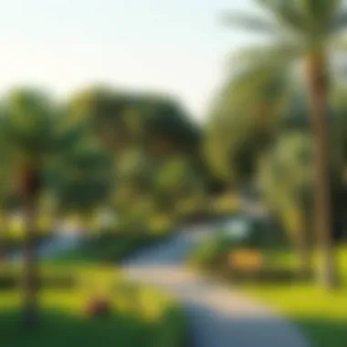 Vibrant community parks and green spaces within Discovery Gardens