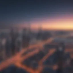 Stunning skyline of Dubai showcasing innovative architecture