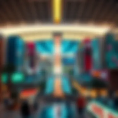 An overview of Dubai Hills Mall highlighting its vibrant atmosphere