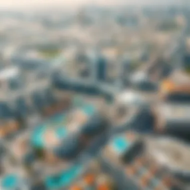 Aerial view of Dubai Silicon Oasis showcasing its modern architecture