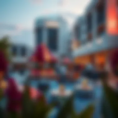 Dynamic Community Space at Dune Residence Community gathering space within Dune Residence emphasizing the vibrant lifestyle and social interactions.