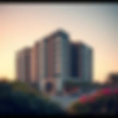 Architectural Marvel of Dune Residence Stunning exterior view of Dune Residence showcasing its modern architecture and design.