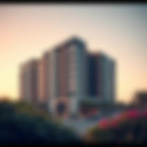 Architectural Marvel of Dune Residence Stunning exterior view of Dune Residence showcasing its modern architecture and design.