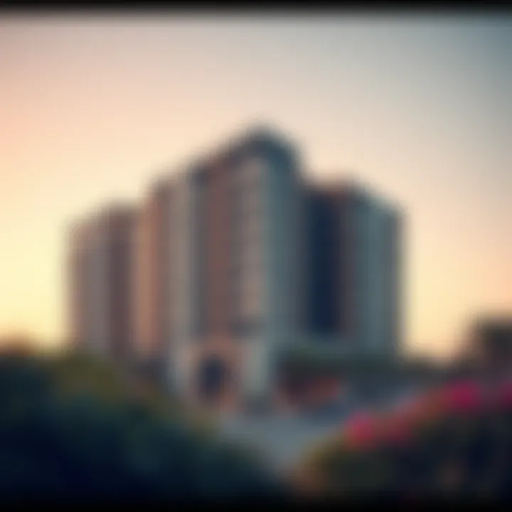 Architectural Marvel of Dune Residence Stunning exterior view of Dune Residence showcasing its modern architecture and design.