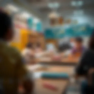 Engaging Learning Atmosphere Classroom setting with diverse learning materials