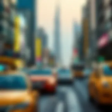 Illustration of taxi fare breakdown