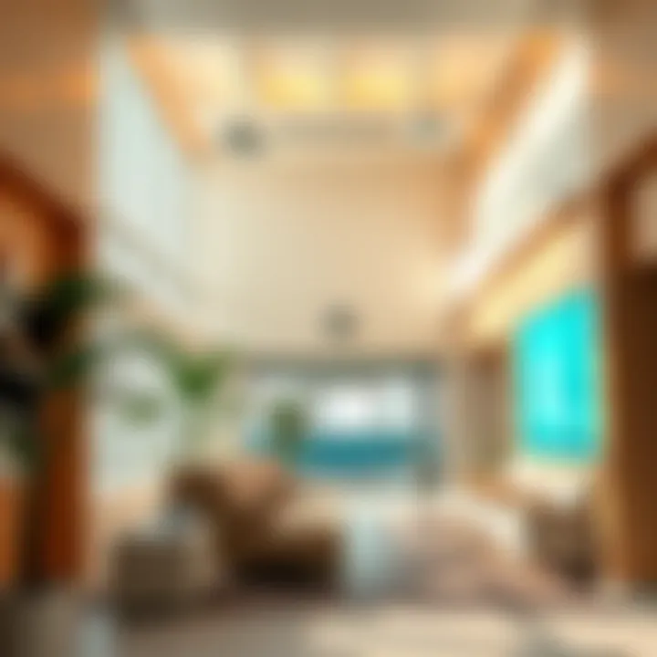 Welcoming reception area filled with natural light