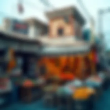 Local Market in Al Awir Local market in Al Awir featuring fresh produce and cultural goods