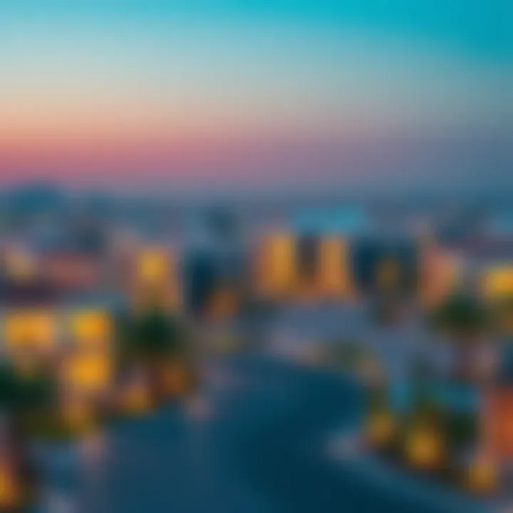 Real Estate Landscape of Al Awir Luxurious residential properties in Al Awir highlighting real estate opportunities