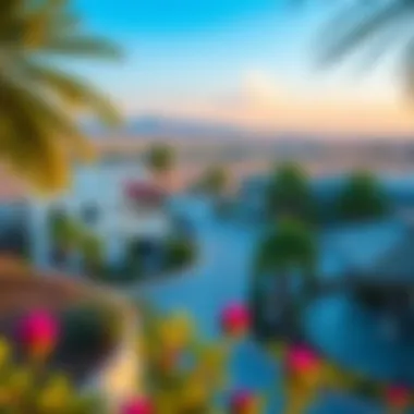 Scenic Beauty of Al Awir Scenic view of Al Awir showcasing natural landscapes and modern architecture