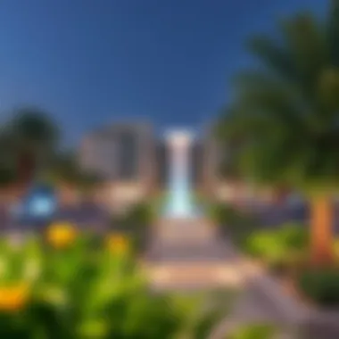 Engaging Community Spaces in Al Barari Vibrant community spaces promoting outdoor activities in Al Barari