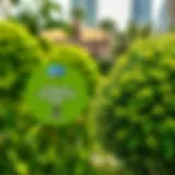 Lush greenery of Al Barsha Second Park