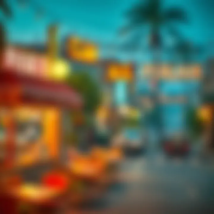 Local dining spots in Al Furjan offering diverse culinary experiences.