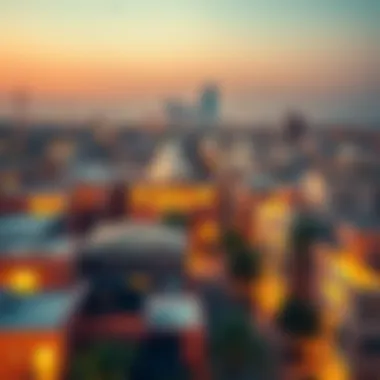 A panoramic view of Al Furjan showcasing modern architecture