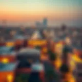 Panoramic View of Al Furjan A panoramic view of Al Furjan showcasing modern architecture