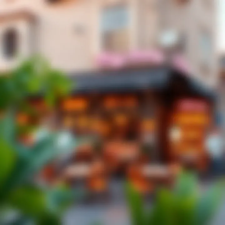 An inviting local dining scene in Al Hamidieh Downtown with diverse cuisine