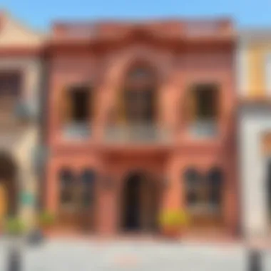 A beautifully designed traditional building in Al Hamidieh Downtown