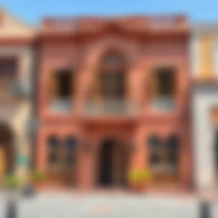 A beautifully designed traditional building in Al Hamidieh Downtown